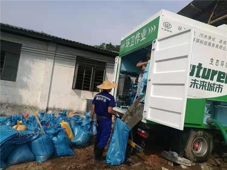 江门工业污泥压干处理